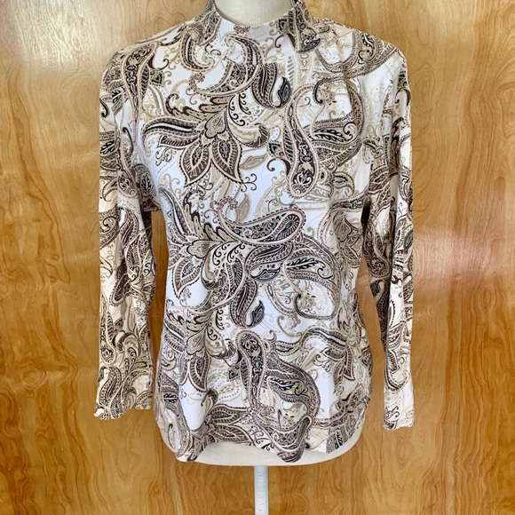 karen scott turtleneck tops